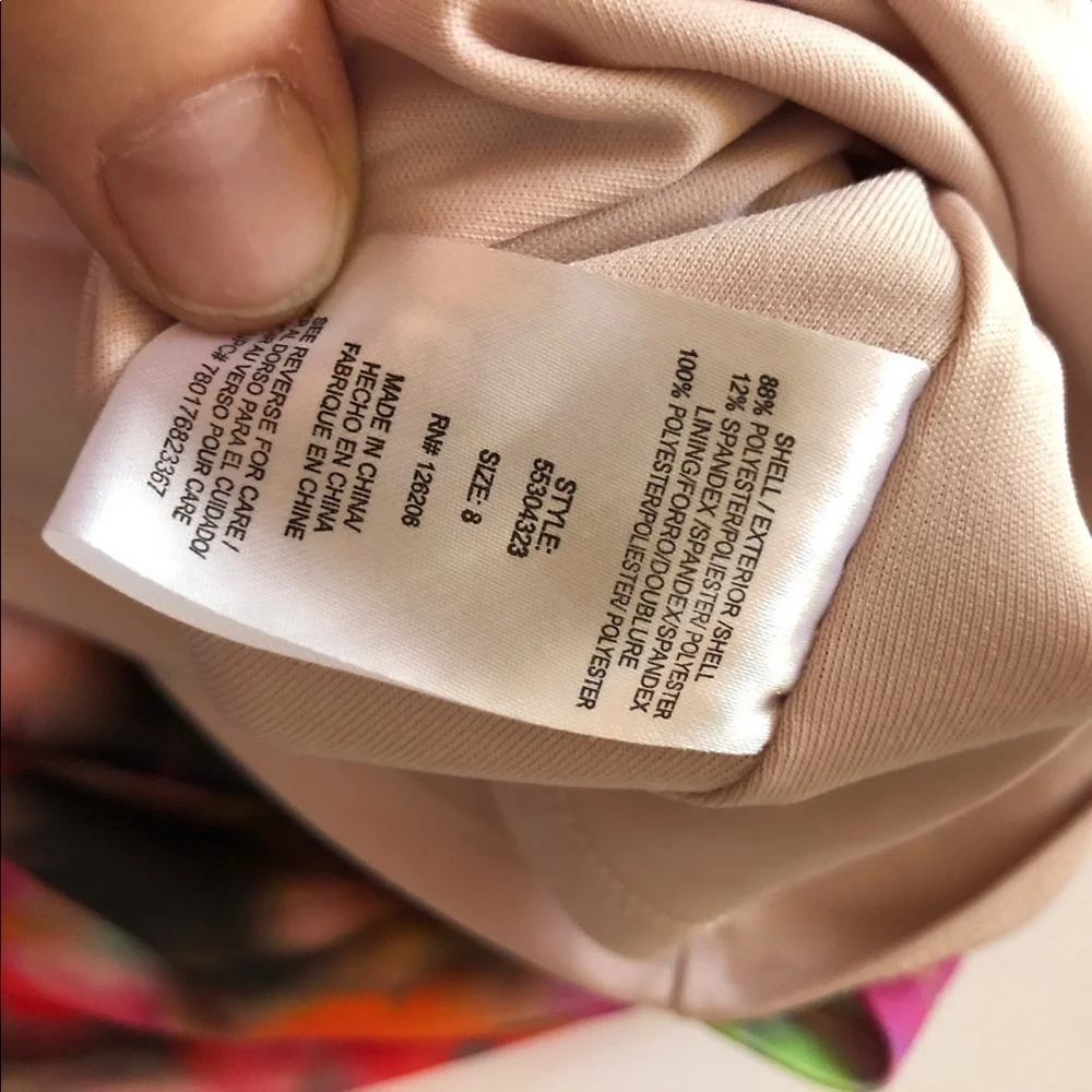 EUC Pippa & Julie Illusion Neck Dress, Size 8